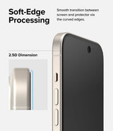 Ringke iPhone 15 Skärmskydd Privacy Tempered Glass Installation Jig