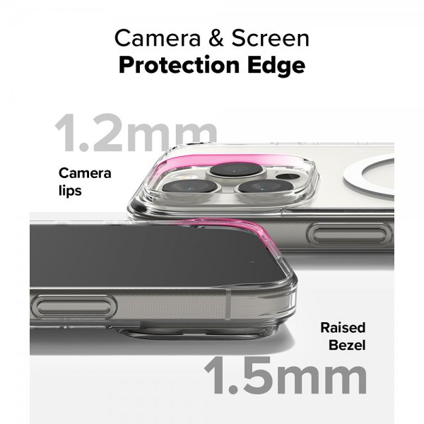 Ringke iPhone 16 Pro Max Skal Fusion Magnetic Transparent