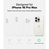 Ringke iPhone 16 Pro Max Skal Fusion Magnetic Transparent