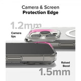 Ringke iPhone 16 Pro Max Skal Fusion Magnetic Matte Transparent