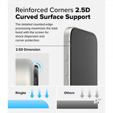 Ringke iPhone 16 Pro Max Skärmskydd Easy Slide Privacy 2-pack