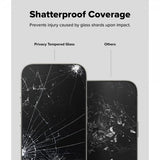 Ringke iPhone 16 Pro Max Skärmskydd Easy Slide Privacy 2-pack
