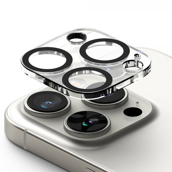 Ringke iPhone 16 Pro/16 Pro Max Kameraskydd Camera Protector Glass 2-pack