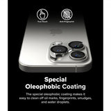 Ringke iPhone 16 Pro/16 Pro Max Kameraskydd Camera Protector Glass 2-pack