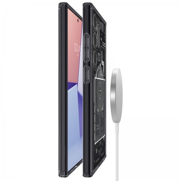 Spigen Samsung Galaxy S24 Ultra Skal Ultra Hybrid MagFit Zero One Svart