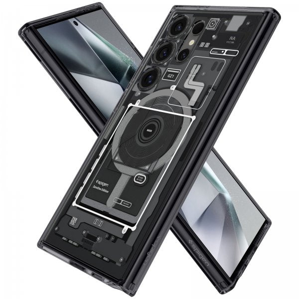 Spigen Samsung Galaxy S24 Ultra Skal Ultra Hybrid MagFit Zero One Svart