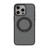 iPhone 15 Pro Max Skal Roterbart MagSafe Stativ Svart
