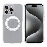 iPhone 15 Pro Max Skal Roterbart MagSafe Stativ Transparent