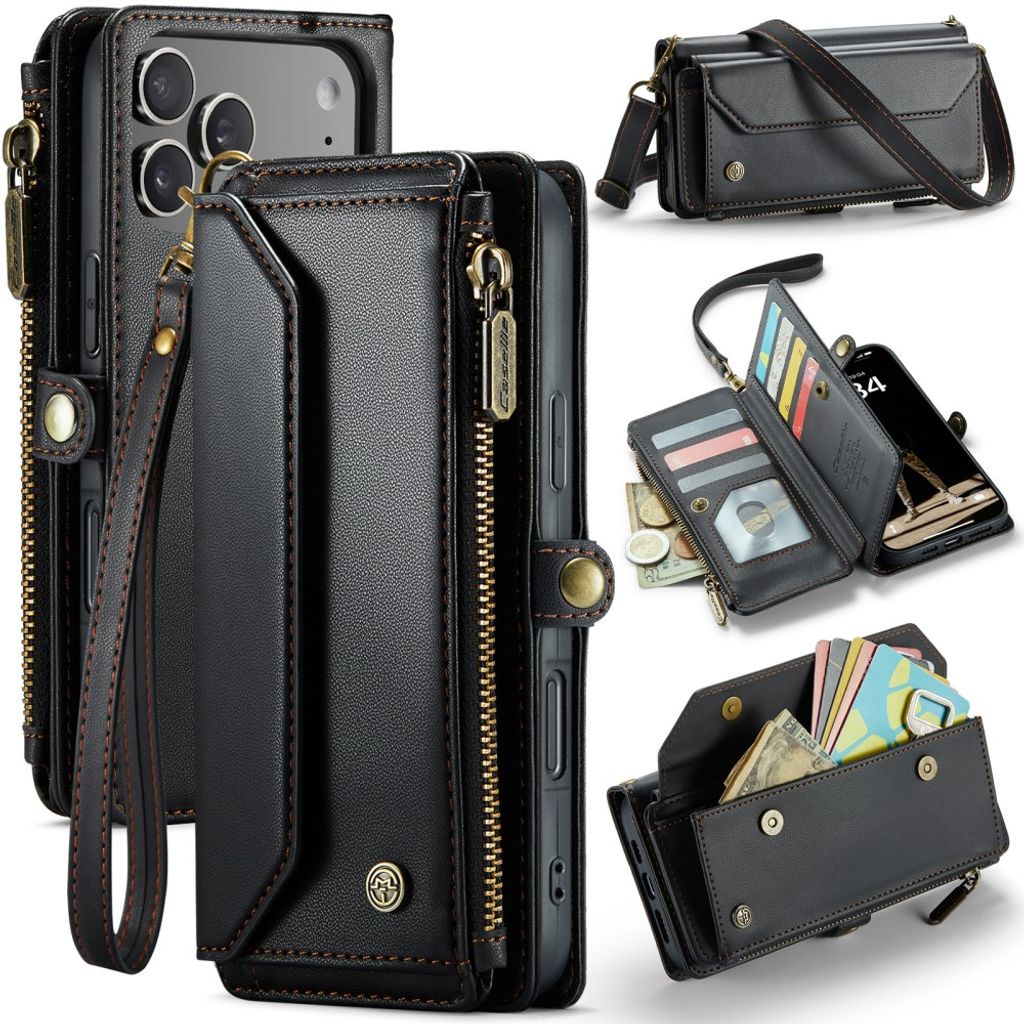 CaseMe iPhone 17 Pro Max/iPhone 18 Pro Max Fodral C36 Series Svart