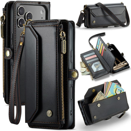 CaseMe iPhone 17 Pro Max/iPhone 18 Pro Max Fodral C36 Series Svart