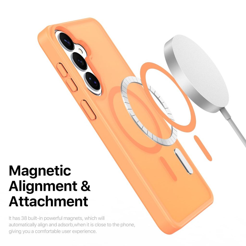 Dux Ducis Samsung Galaxy S26 Plus Skal Yind Series MagSafe Orange