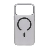 iPhone 17 Pro Max Skal Korrugerad MagSafe Ljusgrå