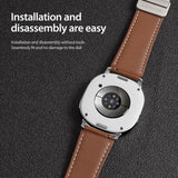 Dux Ducis Samsung Galaxy Watch 8/9 40/44mm/8 Classic 46mm Armband YA Series Brun
