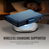 CaseMe iPhone Duo Fodral 023 Series Blå