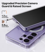 Torras Samsung Galaxy S26 Ultra Skal Ostand Q3 Spin Transparent