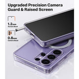 Torras Samsung Galaxy S26 Ultra Skal Ostand Q3 Spin Transparent