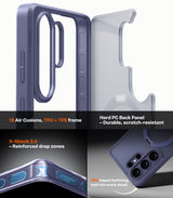Torras Samsung Galaxy S26 Ultra Skal Ostand Q3 Spin Violet Surge