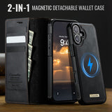 CaseMe iPhone 17 Fodral C49 Series Svart