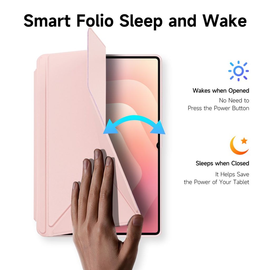 Dux Ducis Samsung Galaxy Tab S11 Ultra/S12 Ultra Fodral Magi Series Rosa