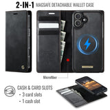 CaseMe iPhone 17 Fodral C49 Series Svart