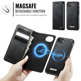CaseMe iPhone 16e/iPhone 17e Fodral C49 Series Svart