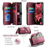 CaseMe iPhone 16e/iPhone 17e Fodral C36 Series Röd