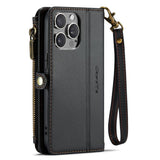 CaseMe iPhone 15 Pro Fodral C36 Series Svart