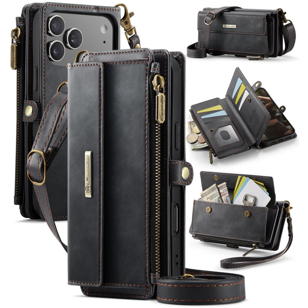 CaseMe iPhone 17 Pro Max/iPhone 18 Pro Max Fodral C39 Series Svart