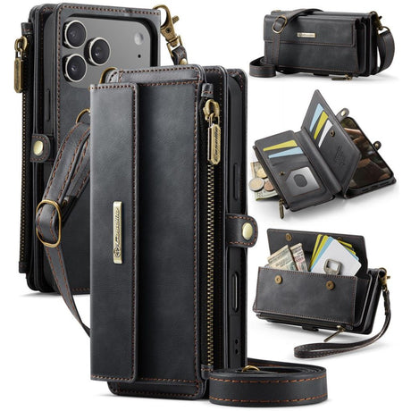 CaseMe iPhone 17 Pro Max/iPhone 18 Pro Max Fodral C39 Series Svart