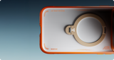 Torras iPhone 17 Pro Skal Ostand Q3 Air Energy Orange