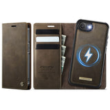 CaseMe iPhone 16e/iPhone 17e Fodral C49 Series Brun