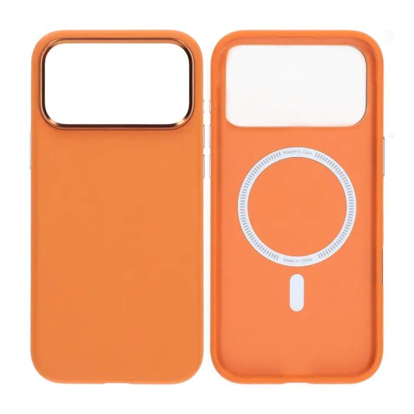 iPhone 17 Pro Max Skal Kamerasarg MagSafe Orange