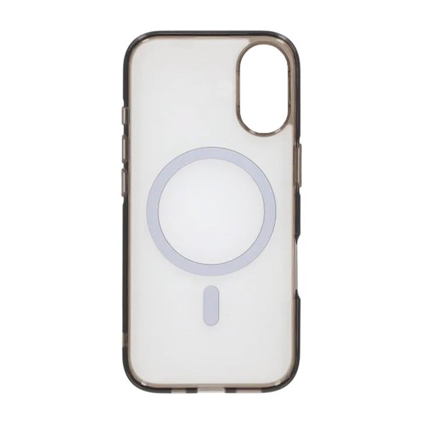 iPhone 17 Skal TPU MagSafe Transparent Svart