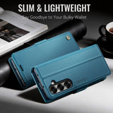 CaseMe Samsung Galaxy Z Fold 8 Ultra Fodral 023 Series Blå