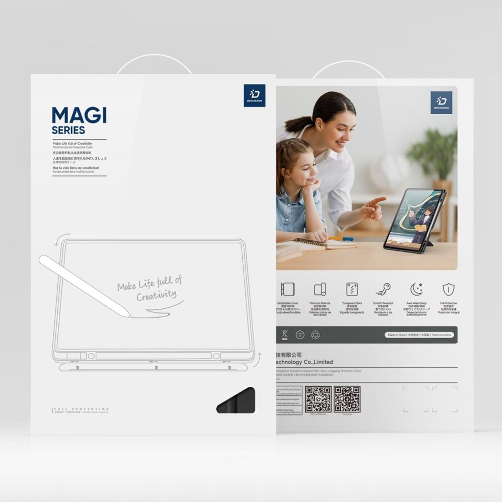 Dux Ducis Samsung Galaxy Tab S11 Ultra/S12 Ultra Fodral Magi Series Svart