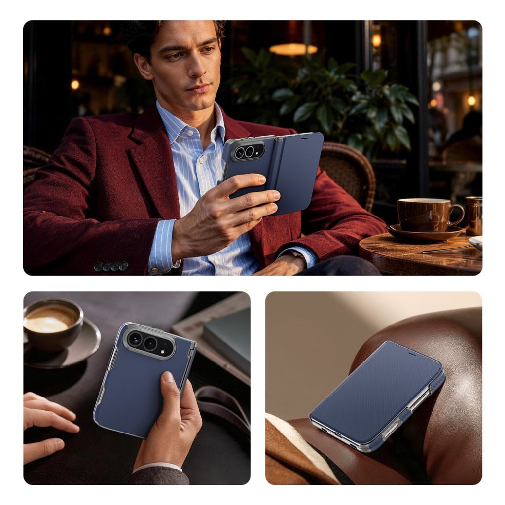 Dux Ducis iPhone Duo Fodral Fort Series Blå