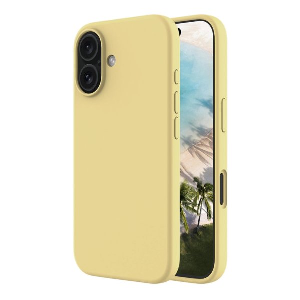 Rvelon iPhone 17 Skal Silikon MagSafe Gul