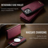 CaseMe iPhone 13 Pro Fodral C49 Series Röd