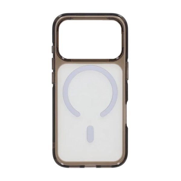 iPhone 17 Pro Max Skal TPU MagSafe Svart Transparent