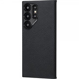 Pitaka Samsung Galaxy S24 Ultra Skal MagEZ Case 4 Black/Grey Twill