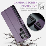 CaseMe Samsung Galaxy S24 Ultra Fodral 023 Series Lila