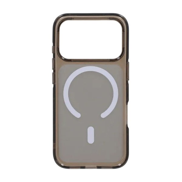 iPhone 17 Pro Skal TPU MagSafe Svart Transparent