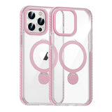 iPhone 15 Pro Max Skal Ringstativ MagSafe Rosa