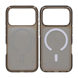 iPhone 17 Pro Skal TPU MagSafe Svart Transparent