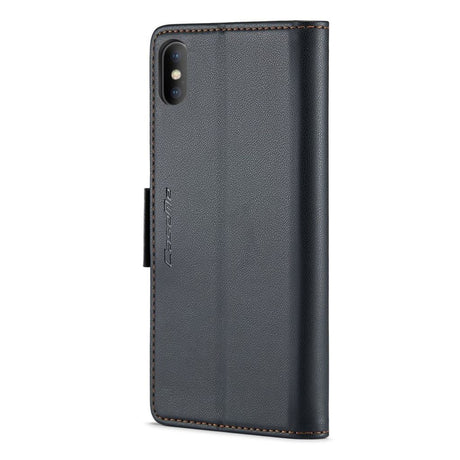 CaseMe iPhone Xs Max Fodral 023 Series Svart