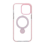 iPhone 15 Pro Skal Ringstativ MagSafe Rosa