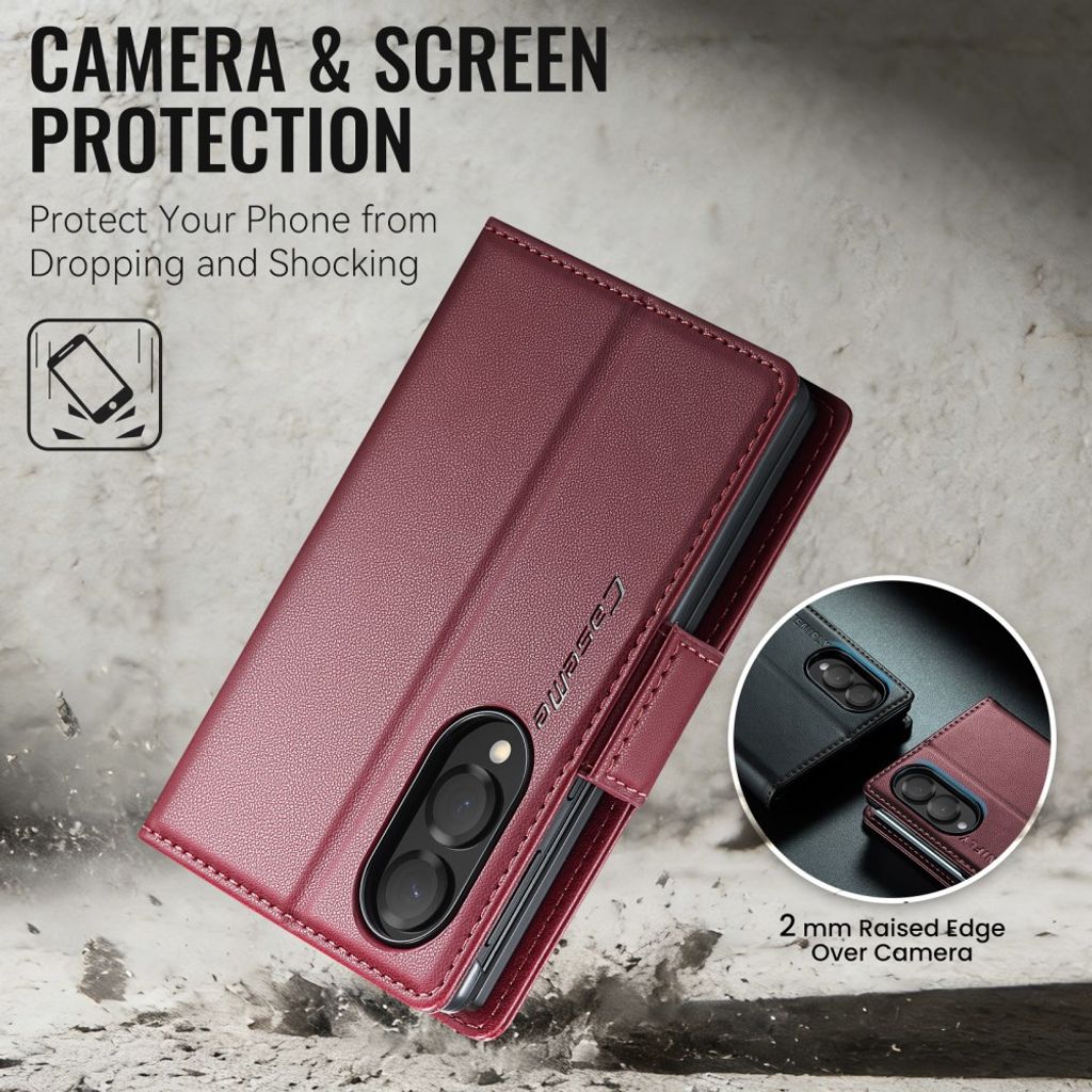 CaseMe Samsung Galaxy Z Fold 8 Fodral 023 Series Röd