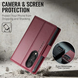 CaseMe Samsung Galaxy Z Fold 8 Fodral 023 Series Röd
