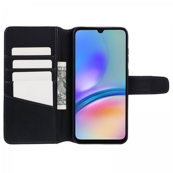 Nordic Covers Samsung Galaxy A05s Fodral Essential Leather Raven Black