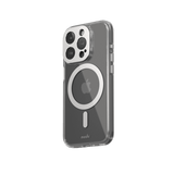 Moshi iPhone 15 Pro Skal iGlaze MagSafe Luna Silver